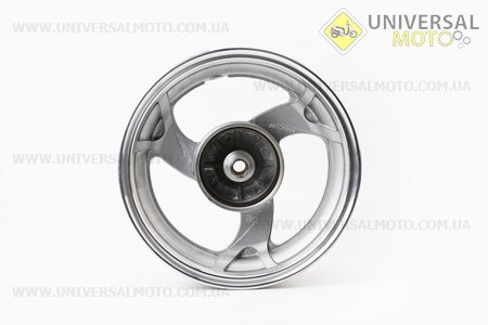 D07 Диск литой задний (бараб. торм. для 50см3) MT3,5xJ12, серебристый, Тип №2. Китай (Диски / UM3060-V46)