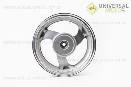 D07 Диск литой задний (бараб. торм. для 50см3) MT3,5xJ12, серебристый, Тип №2. Китай (Диски / UM3060-V46)