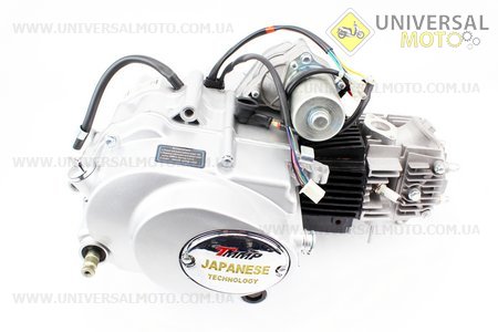 Двигун мопедний в зборі 110куб (Delta) - "механіка". TMMP (Двигуни в зборі / UM3070-V33)