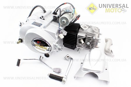 Двигун мопедний в зборі 110куб (Delta) - "механіка". TMMP (Двигуни в зборі / UM3070-V33)