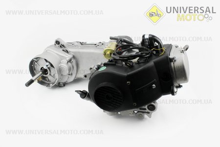 Двигатель скутерный в сборе 4Т-80куб (длинный вариатор, длинный вал). LIPAI (Двигатель в сборе / UM3070-V78)