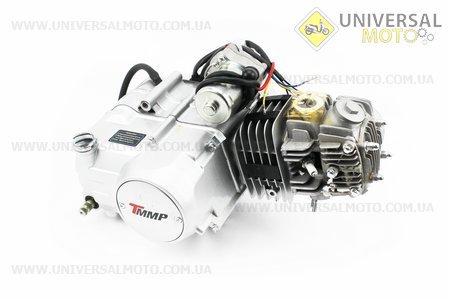 Двигун мопедний в зборі 125куб (Delta) - "автомат" (алюмінієвий циліндр). TMMP (Двигуни в зборі / UM3070-V94)