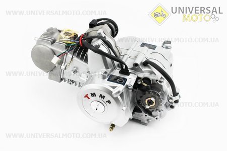 Двигун мопедний в зборі 125куб (Delta) - "автомат" (алюмінієвий циліндр). TMMP (Двигуни в зборі / UM3070-V94)