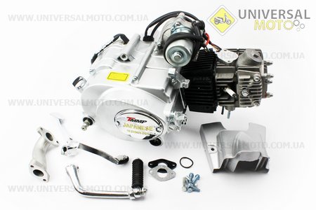 Двигун мопедний в зборі 125куб (Active) - "механіка". TMMP (Двигуни в зборі / UM3071-V06)