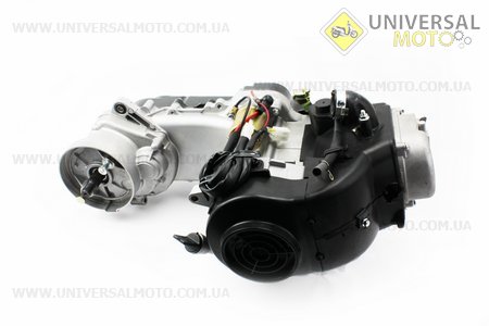 Двигун скутерний в зборі 4Т-80куб (короткий варіатор, короткий вал). TMMP (Двигуни в зборі / UM3071-V08)