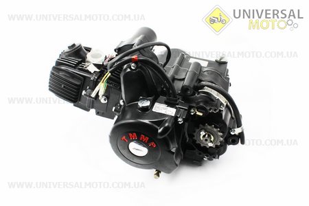 Двигун для квадроцикла (мопедний) в зборі 110куб - "механіка" (3передачі + 1 задня). TMMP (Двигуни в зборі / UM3071-V09)