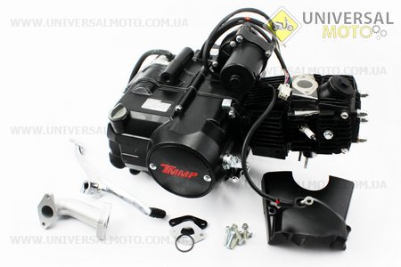 Двигун для квадроцикла (мопедний) в зборі 110куб - "механіка" (3передачі + 1 задня). TMMP (Двигуни в зборі / UM3071-V09)