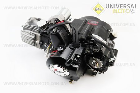 Двигун для квадроцикла (мопедний) в зборі 125куб - "автомат" (3передачі + 1 задня). TMMP (Двигуни в зборі / UM3071-V46)