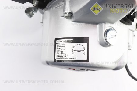 Двигун для квадроцикла (мопедний) в зборі 125куб - "механіка" (3передачі + 1 задня), сірий. TMMP (Двигуни в зборі / UM3071-V53)