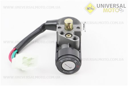 Замки комплект Honda LEAD. Китай (Запчастини до японського скутера / UM3080-V66)