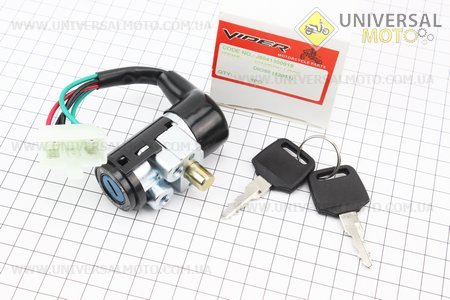 Замок запалювання Honda DIO 50. GX-Viper (Запчастини до японського скутера / UM3080-V72)