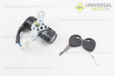 Замок запалювання Honda DIO ZX AF35 (3 контакту). Китай (Запчастини до японського скутера / UM3080-V73)