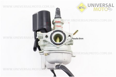 Карбюратор Honda DIO50 AF18 / 27/28 (d = 17). Китай (Запчастини до японського скутера / UM3080-V76)