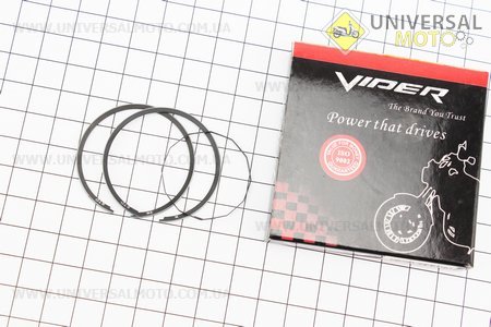Кільця поршневі Honda DIO50 39мм STD (замки внутрішні). Viper (Запчастини до японського скутера / UM3081-V15)