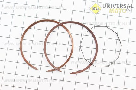 Кільця поршневі Honda DIO65 43мм STD (замки внутрішні). B-cycle (Запчастини до японського скутера / UM3081-V51)