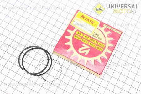 Кільця поршневі Honda TACT (SA50) 41мм +0,25 (замки внутрішні). TATA (Запчастини до японського скутера / UM3081-V67)