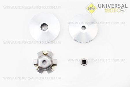 Вариатор передний комплект Honda LEAD90 + втулка, крыльчатка. Китай (Скутер Honda Lead \ UM3082-V22)