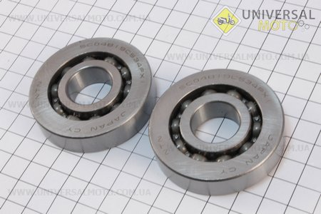 Підшипник коленвала DIO AF34 / 35 SCO4B19CS30PX2 (20 * 56 * 12) комплект 2шт. TATA (Запчастини до японського скутера / UM3082-V27)