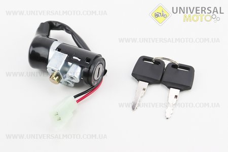 Замок запалювання Honda DIO ZX AF35 (2 контакту). Китай (Запчастини до японського скутера / UM3082-V53)