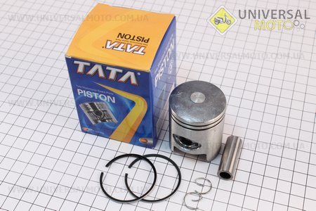 Поршень, кольца, палец комплект Honda DIO ZX65 44мм + 0,25 (палец 12мм). TATA (Скутер Honda DIO \ UM3082-V67)