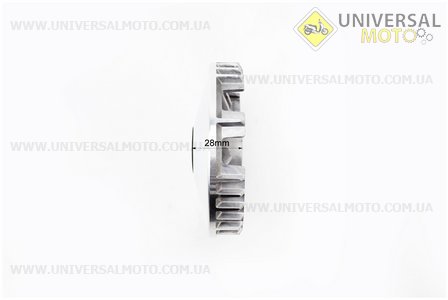 Варіатор передній комплект Yamaha BWS 100 (під вал 16мм). Китай (Запчастини до японського скутера / UM3082-V74)