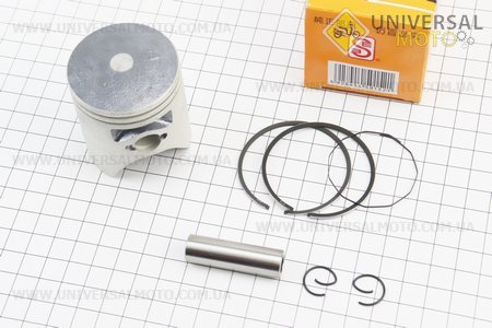 Поршневий комплект (поршень, кільця, палець) Honda LEAD90 48мм STD (палець 12мм). S (Запчастини до японського скутера / UM3083-V04)