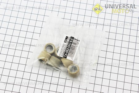 Ролики варіатора 6шт, Honda / GY6 16 * 13 - 7,0г. TATA (Запчастини до японського скутера / UM3084-V98)