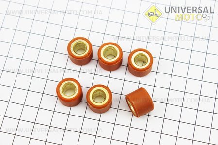 Ролики вариатора 6 штук, Honda/GY6 16*13 - 9г. TATA (Скутер Honda \ UM3085-V07)