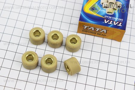 Ролики вариатора 6 штук, Suzuki 17*12 - 11г. TATA (Скутер Suzuki \ UM3085-V16)