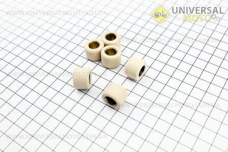 Ролики варіатора 6шт, Suzuki 17 * 12 - 7 г. Китай (Запчастини до японського скутера / UM3085-V19)