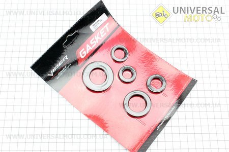 Сальник двигателя комплект 5 штук Suzuki AD50 (19*27*5-; 24*43*6; 17*25*4; 25*37*6; 15*25*5). Viper (Скутер Suzuki Address 50 \ UM3085-V43)