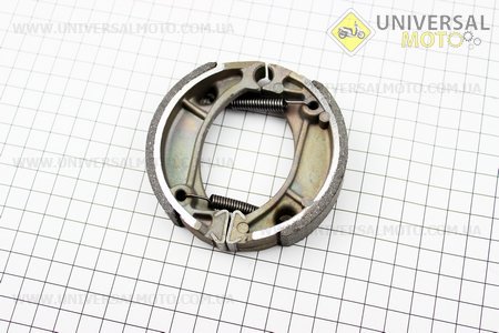 Гальмівні колодки барабанні Honda DIO 50 (пружини під кутом), D=90мм. Китай (Запчастини до японського скутера / UM3085-V65)