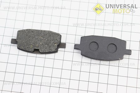 Гальмівні колодки (дискові) Yamaha JOG2 / BWS / Axis / ARTISTIC / APRIO; Viper WIND; WUYANG-WY 50; LIFAN-LF 50; комплект. Китай (Запчастини до японського скутера / UM3085-V75)