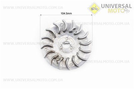 Крильчатка переднього варіатора Honda LEAD 90/100. Китай (Запчастини до японського скутера / UM3086-V78)