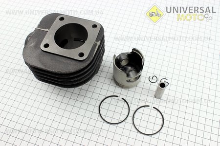 Цилиндро поршневой комплект (цпг) Honda DIO ZX/AF34 65cc-44мм (палец 12мм) (AF35 DIO ZX; AF48 LEAD). BAJAJ (Скутер Honda Lead \ UM3087-V18)