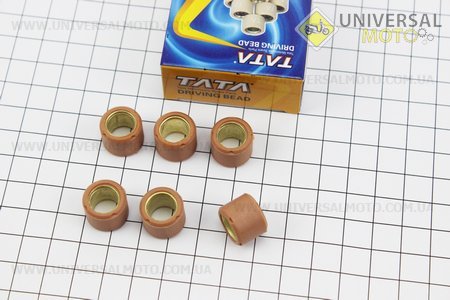 Ролики варіатора 6шт, Yamaha 15 * 12 - 4г. TATA (Запчастини до японського скутера / UM3087-V21)