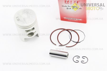 Поршневий комплект (поршень, кільця, палець) Honda DIO50 39мм +0,25 (палець 12мм) Тайвань. MSU (Запчастини до японського скутера / UM3087-V51)