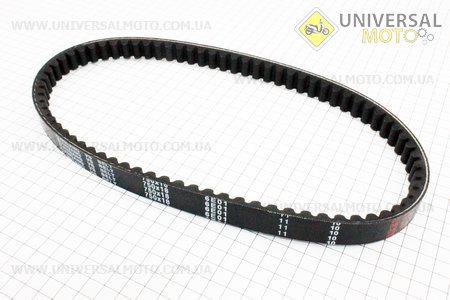 Ремінь 750х18 Honda LEAD AF48. ZIJINGANG (Запчастини до японського скутера / UM3088-V31)