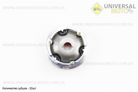 Варіатор передній комплект Suzuki AD 100. Китай (Запчастини до японського скутера / UM3089-V62)