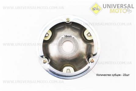 Варіатор передній комплект Suzuki AD 100,. Mototech (Запчастини до японського скутера / UM3089-V72)