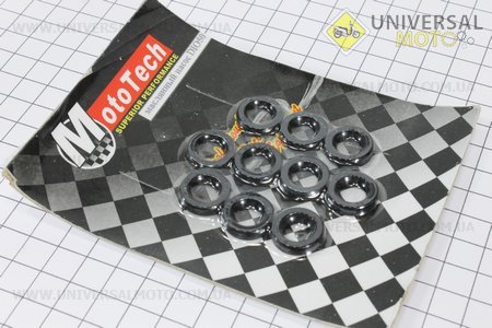 Сальник 9 * 16 * 4 комплект 10шт (насосу масляного DIO). Mototech (Запчастини до японського скутера / UM3089-V85)