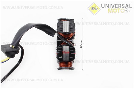 Статор магнето Honda LEAD-90. TATA (Скутер Honda Lead \ UM3089-V88)