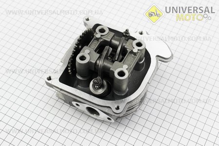 Головка циліндра+клапани+пастель+розподільний вал у зборі 47мм-80см.куб.. Китай (Запчастини до 4Т скутера / UM3090-V32)