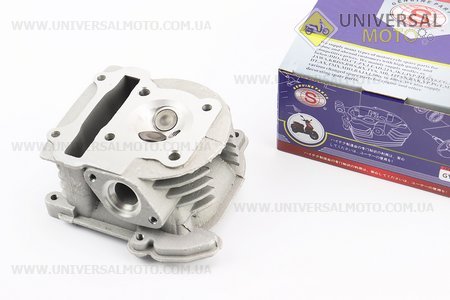 Головка циліндра з клапанами в зборі 47мм-80см.куб.. SEE (Запчастини до 4Т скутера / UM3090-V33)