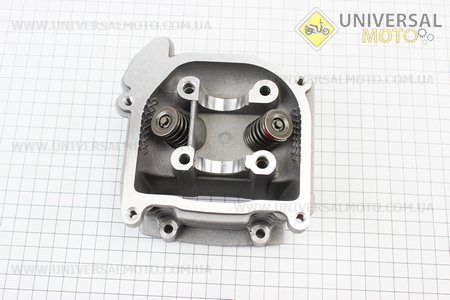 Головка циліндра з клапанами в зборі 47мм-80см.куб.. KUROSAWA (Запчастини до 4Т скутера / UM3090-V37)