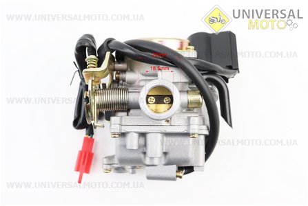 Карбюратор у зборі (металева кришка) 80см.куб.. GX-Viper (Запчастини до 4Т скутера / UM3090-V41)
