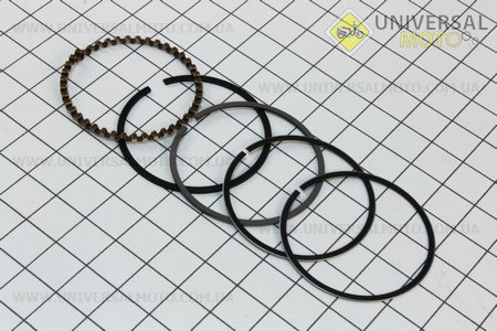 Кільця поршневі 50см.куб. 39мм STD. Китай (Запчастини до 4Т скутера / UM3090-V55)