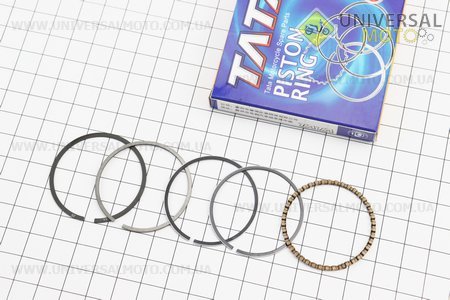 Кольца поршневые 50см3 39мм + 0,25. TATA (Скутер 50-100см3 / UM3090-V58)
