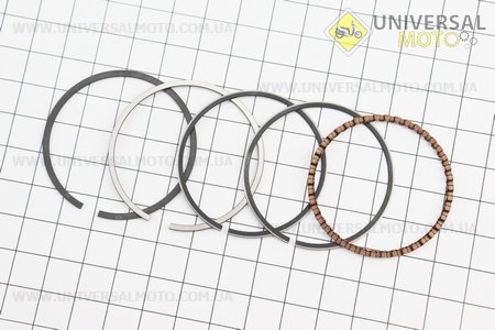 Кільця поршневі 60см.куб. 44мм +0,25. Китай (Запчастини до 4Т скутера / UM3090-V64)