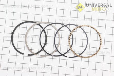 Кільця поршневі 80см.куб. 47мм +0,50. Китай (Запчастини до 4Т скутера / UM3090-V73)